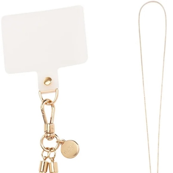 $60 Kate Spade ♠️ Phone Crossbody - Heart of Gold NWT Universal Fit - Picture 4 of 10